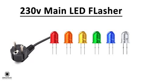 230v Led Flasher Circuit Diagram Circuit Diagram