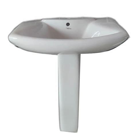 Hindware White Ceramic Pedestal Wash Basin At Rs Ceramic Wash