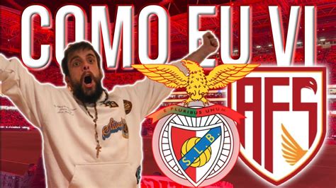 BENFICA X AVS Taça da Liga Como Eu Vi YouTube