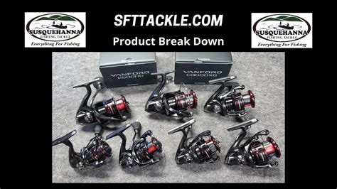 Shimano Vanford Spinning Reel Product Breakdown Sfttackle Youtube