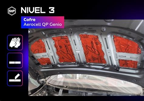 STP Aerocell QP Genio is a car soundproofing material produced by ...