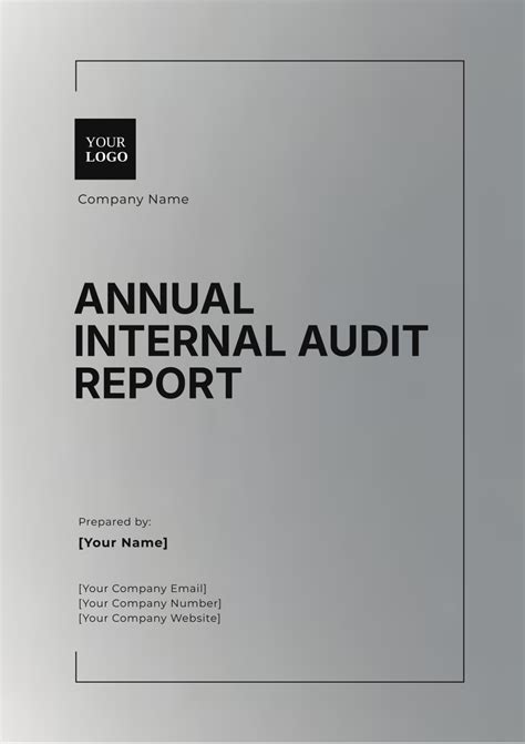 Free Internal Audit Report Templates And Examples Edit Online