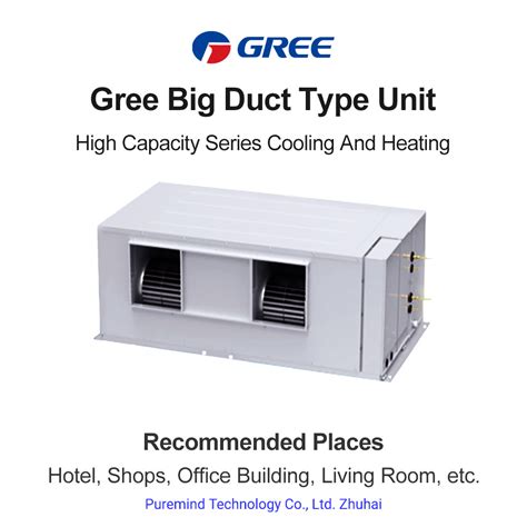 Gree Duct Air Conditioner 36000BTU 48000BTU Cooling Fast China