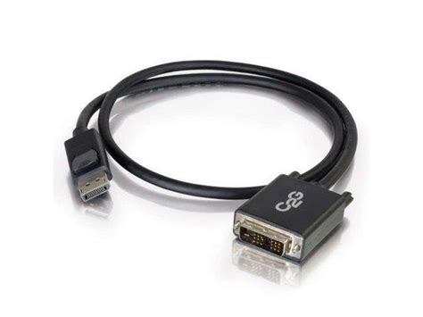 C2g 54328 Displayport Male To Single Link Dvi D Male Adapter Cable Taa