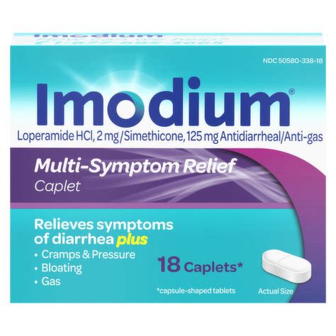 Imodium Multi Symptom Relief Caplets