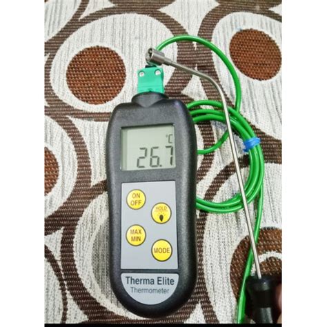 Jual Therma Elite Thermometer Complete With Surface Thermocouple Probe