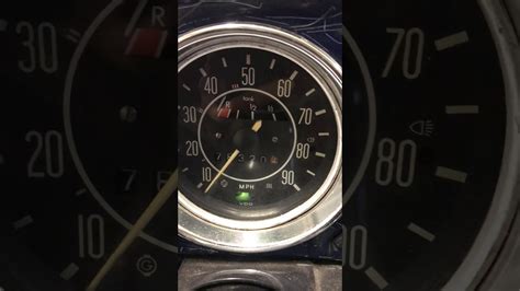 Vw Bug Fuel Gauge Youtube