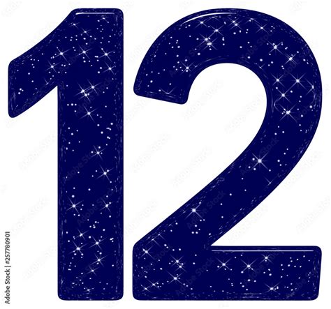 Blue Number 12