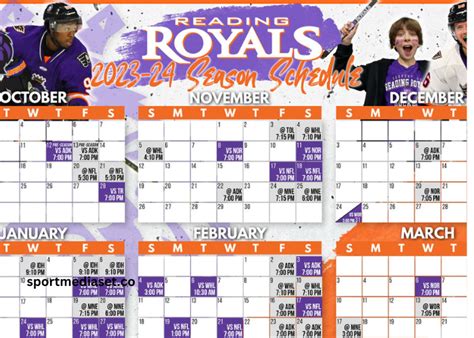 Reading Royals Schedule | Sportmediaset