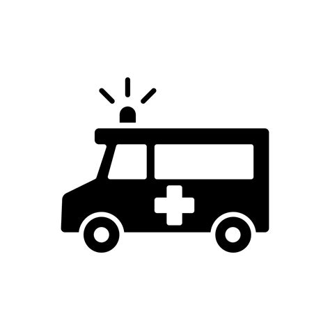 Ambulance icon vector 16892383 Vector Art at Vecteezy