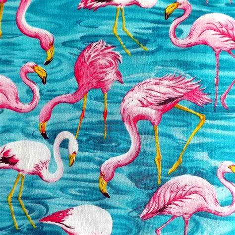 Flamingo Fabric Google Search Flamingo Fabric Fabric Birds Flamingo