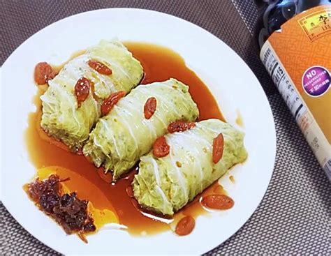 Stuffed Napa Cabbage Rolls Usa