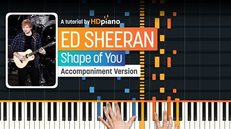 Shape of You by Ed Sheeran Piano Tutorial | HDpiano