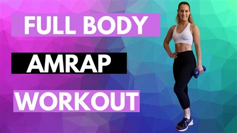 Full Body Amrap Workout Youtube