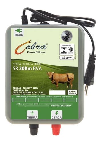 Aparelho De Choque El Trico Cerca Rural Km Bivolt Cobra Frete Gr Tis