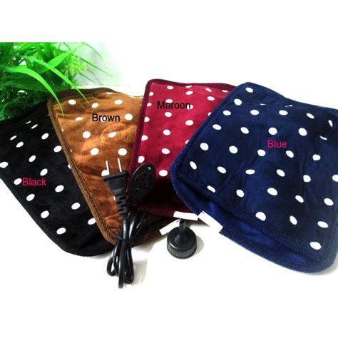 Electrothermal Hot Water Bag Pack Heat Pad Warm Warmer Water Bag Compress Body Warmer Shopee