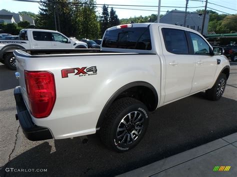 2019 White Platinum Tri Coat Ford Ranger Lariat Supercrew 4x4