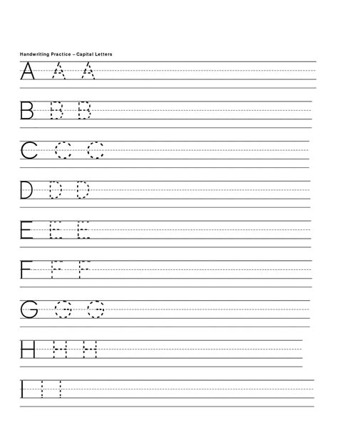 Printable Worksheets Alphabet