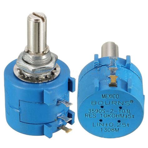 Bourns Potentiometer K Turn Pot P N S L Vocabulary Today