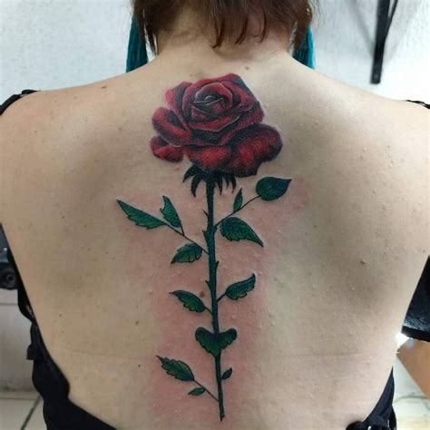 Best Rose Spine Tattoo Ideas That Will Blow Your Mind