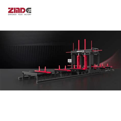 Zmde Steel Cutting Construction Projects Cnc U Shaped Beam Automatic