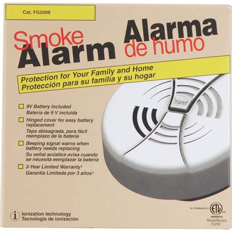 First Alert Battery Operated 9V Ionization Smoke Alarm | Do it Best