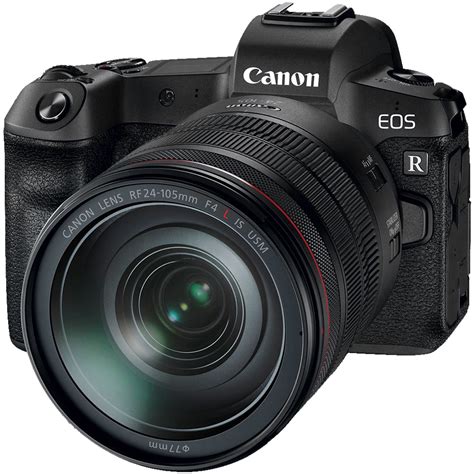 Canon EOS R Mirrorless Camera With 24 105mm Lens Hire