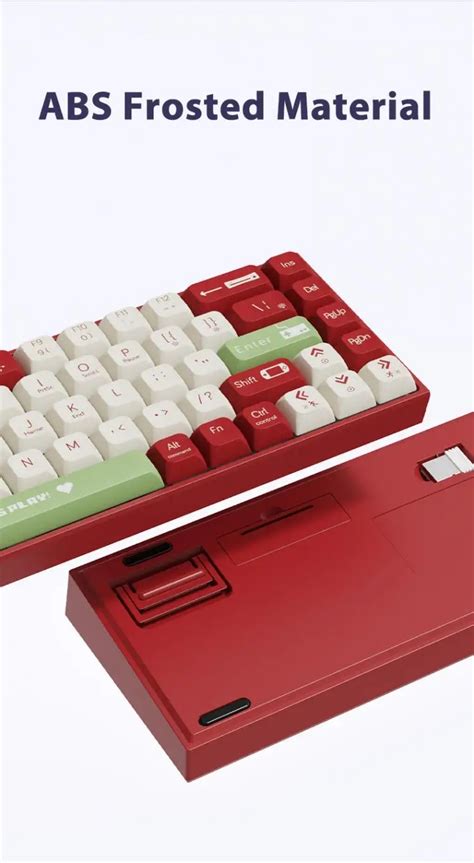 Ajazz Ak Wired USB Gaming Mechanical Keyboard Backlit Hot Swappable G Wireless Keyboard
