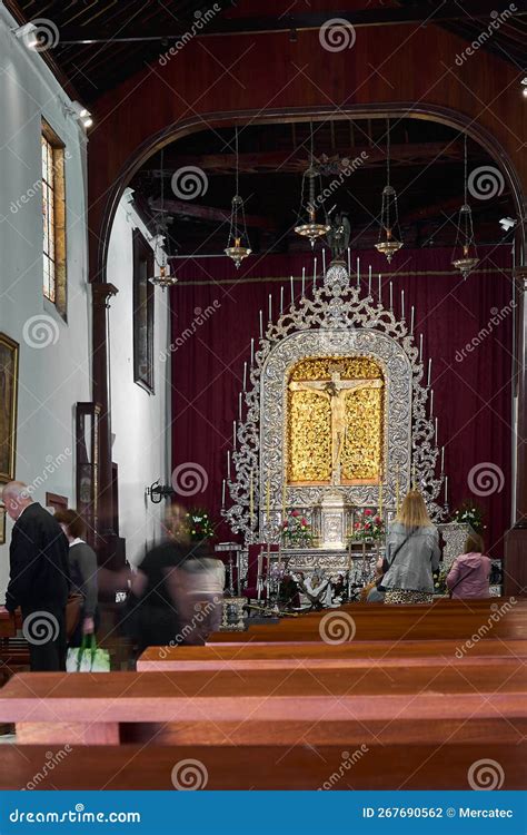 Tenerife Spain January 27 2023 Interior Of San Francisco Real