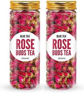 BLUE TEA Rose Buds Tea Grade A Natural Sun Dried Buds 30G Pack