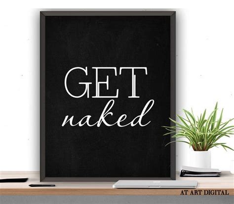 Chalkboard Get Naked Printable