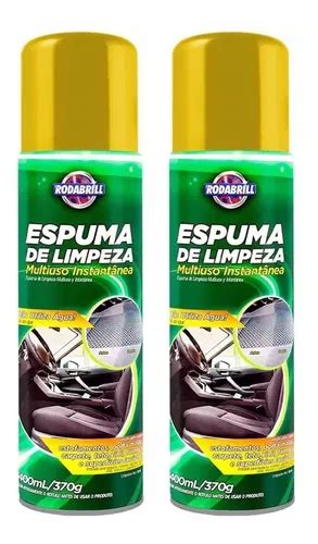 Kit X Espuma Magica Limpeza Multiuso A Seco Lava Seco Carro