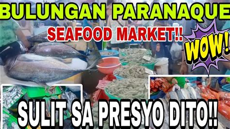 Ibat Ibang Uri Ng Isda BULUNGAN PARANAQUE FISH SEAFOOD MARKET SULIT