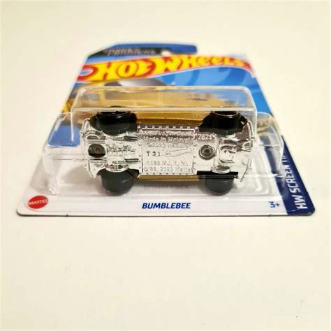 HOT WHEELS 2024 Bumblebee Transformers HW Screen Time Gold Combined