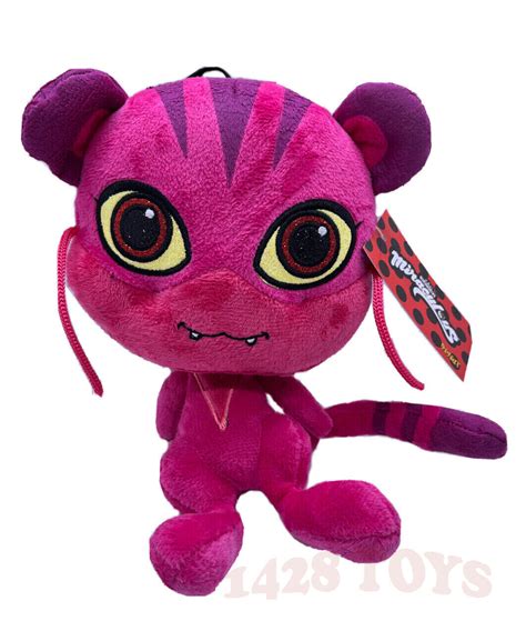 Miraculous Ladybug Roarr Plush Roaar Tiger Kwami Juleka Purple Tigress