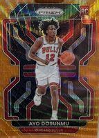 Ayo Dosunmu 2021 Prizm 271 Orange Wave 60 PSA 10 Price Guide Sports