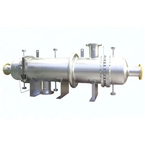 Tube Shell Heat Exchanger Color Silver At Best Price In Ahmedabad