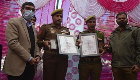 2 Personnel Of Poonch Police Conferred With Jeevan Raksha Padak Award