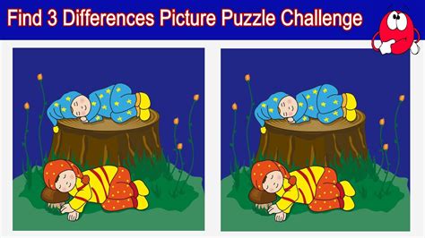 Find 3 Differences Picture Puzzle No81 Youtube