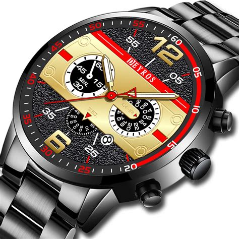 Steel Band Men S Watch Fashion Luminous Calendar Non Mechanical Quartz