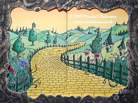 Yellow Brick Road Drawing At Getdrawings Free Download