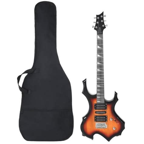 Guitare électrique pour débutants et sac marron et noir 4 4 39 AB70186