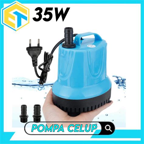 Mesin Pompa Celup W Listrik Mini Submersible Water Pump Air Sedot