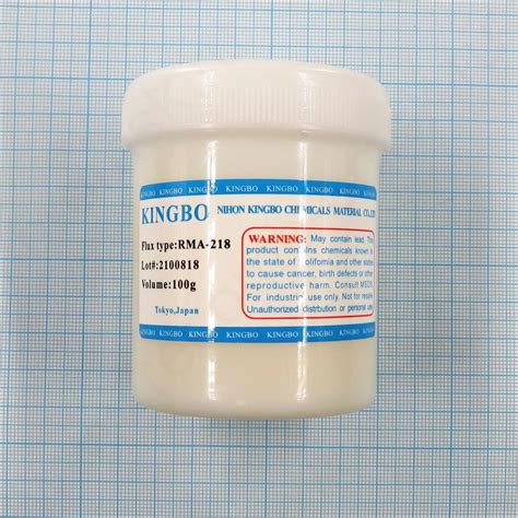 RMA-218 - безотмывочный BGA-флюс 100g