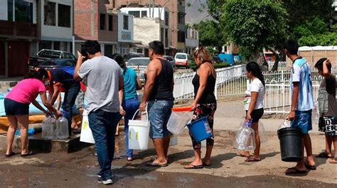 Corte De Agua En Lima Hoy Descubre Cuáles Son Los Distritos Que Serán