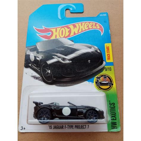 Jual Hot Wheels Jaguar F Type Project Black Hw Exotics Shopee Indonesia