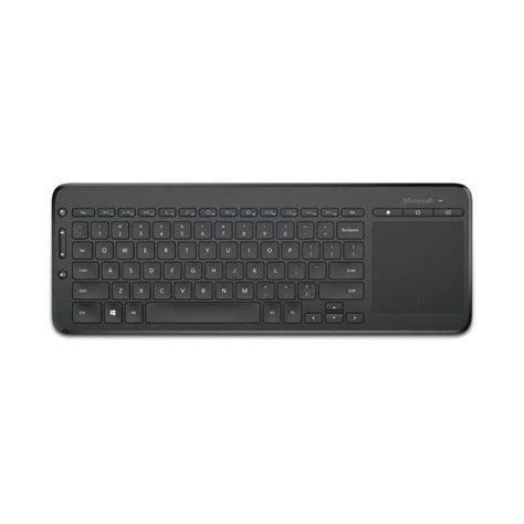 Microsoft Clavier All In One Media Noir Sans Fil Usb Azerty N Z