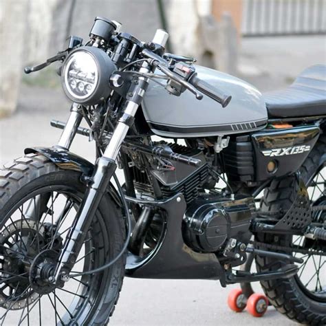 Yamaha Rx 135 Restored Into A Handsome Cafe Racer