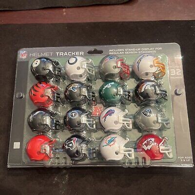 2023 Riddell NFL Helmet Tracker Set Sealed 32 Teams Mini Helmets NEW EBay