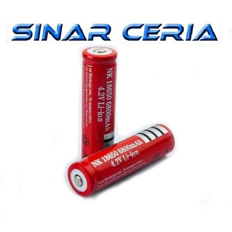 Jual Battery Ultrafire Mah V Rechargeable Lithium Li Ion